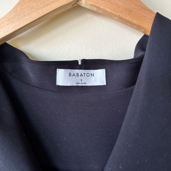 ARITZIA Babaton Rena Black Blouse - Picture 5 of 5